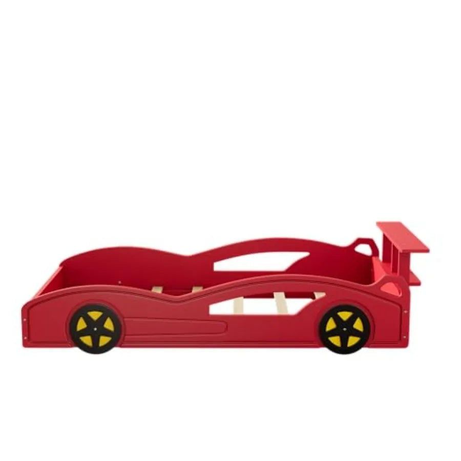 Car-Shaped Platform Twin Bed Frame