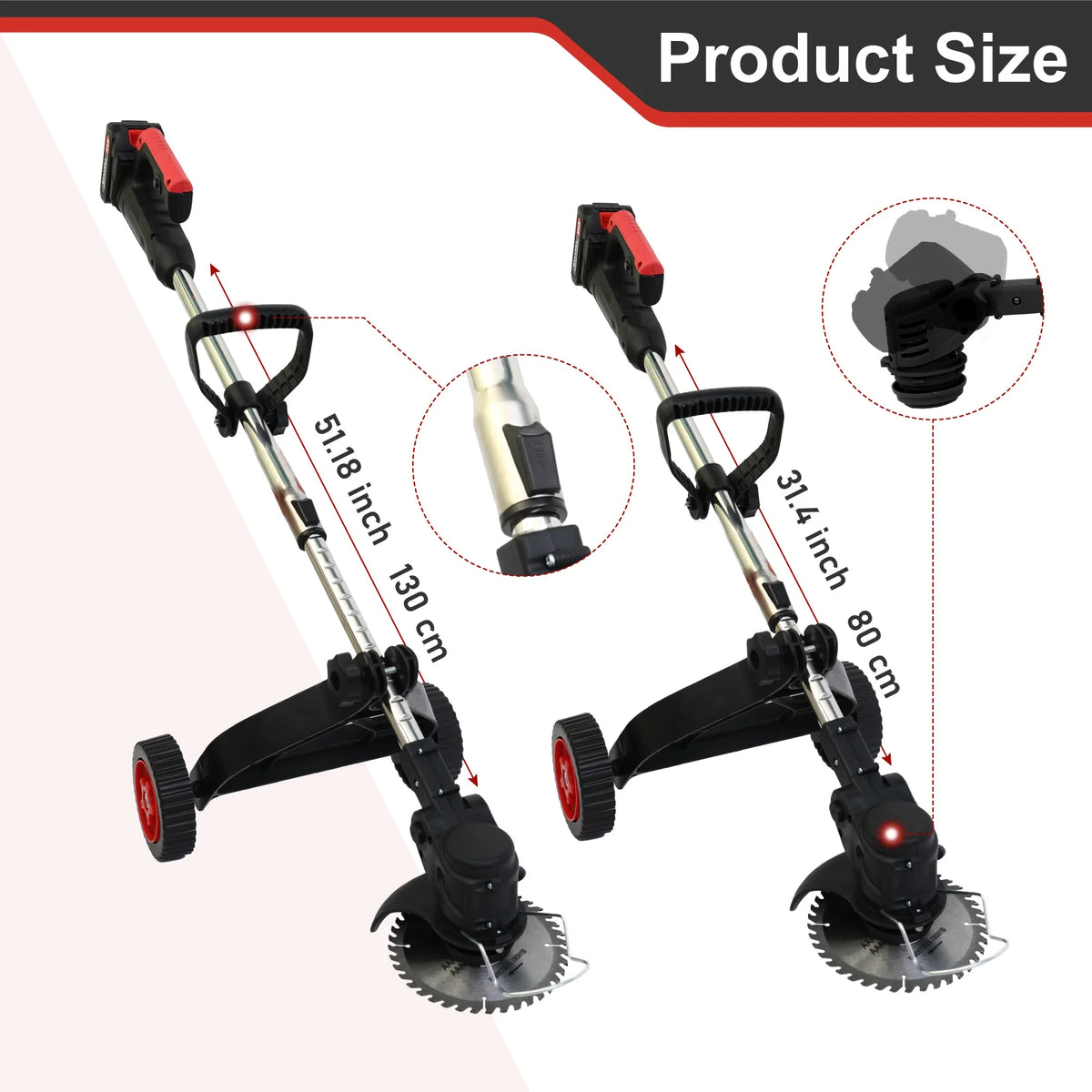 Cordless Weed Wacker Trimmer