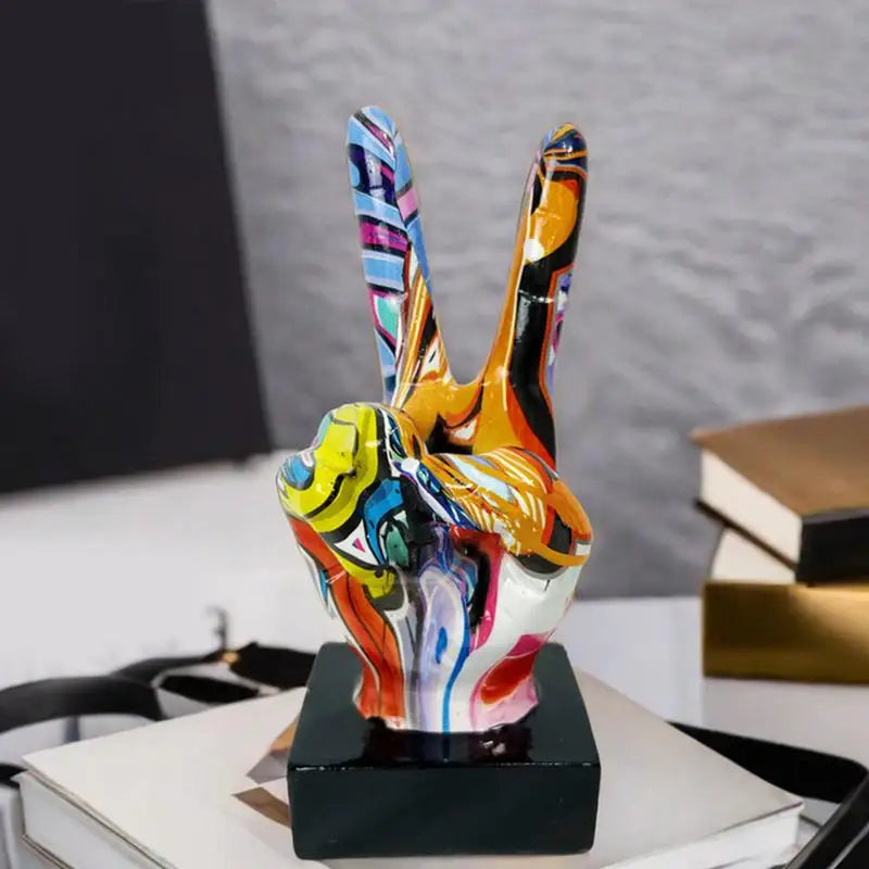 Art And Crafts Graffiti Hand Gesture Ornament