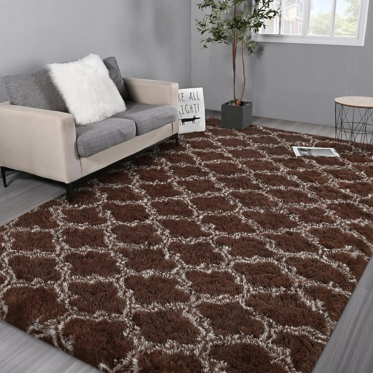 Soft Plush Fluffy Carpets/Rugs