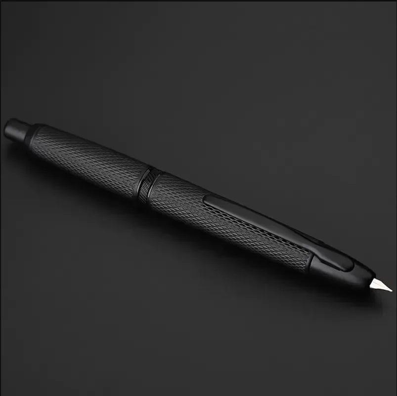 Press fountain pen