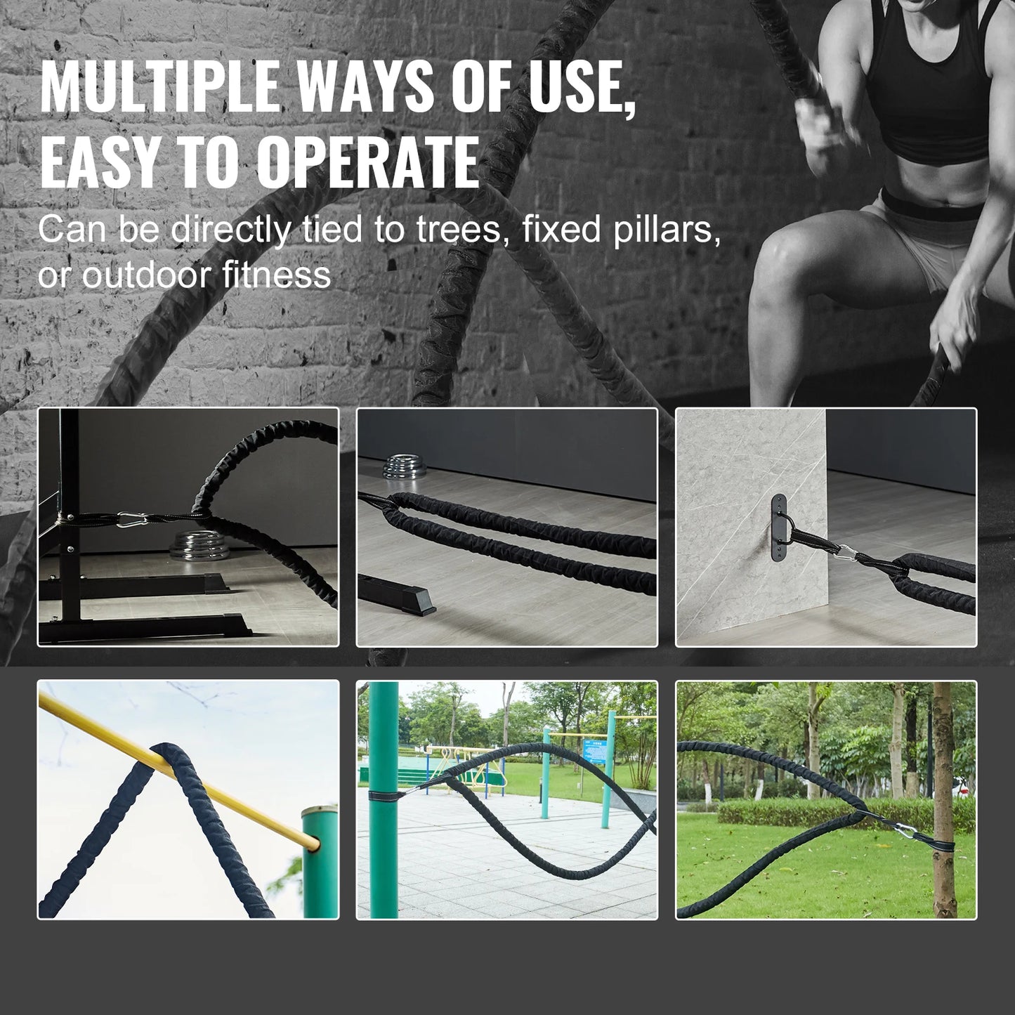 Battle Rope Exercise Equipment