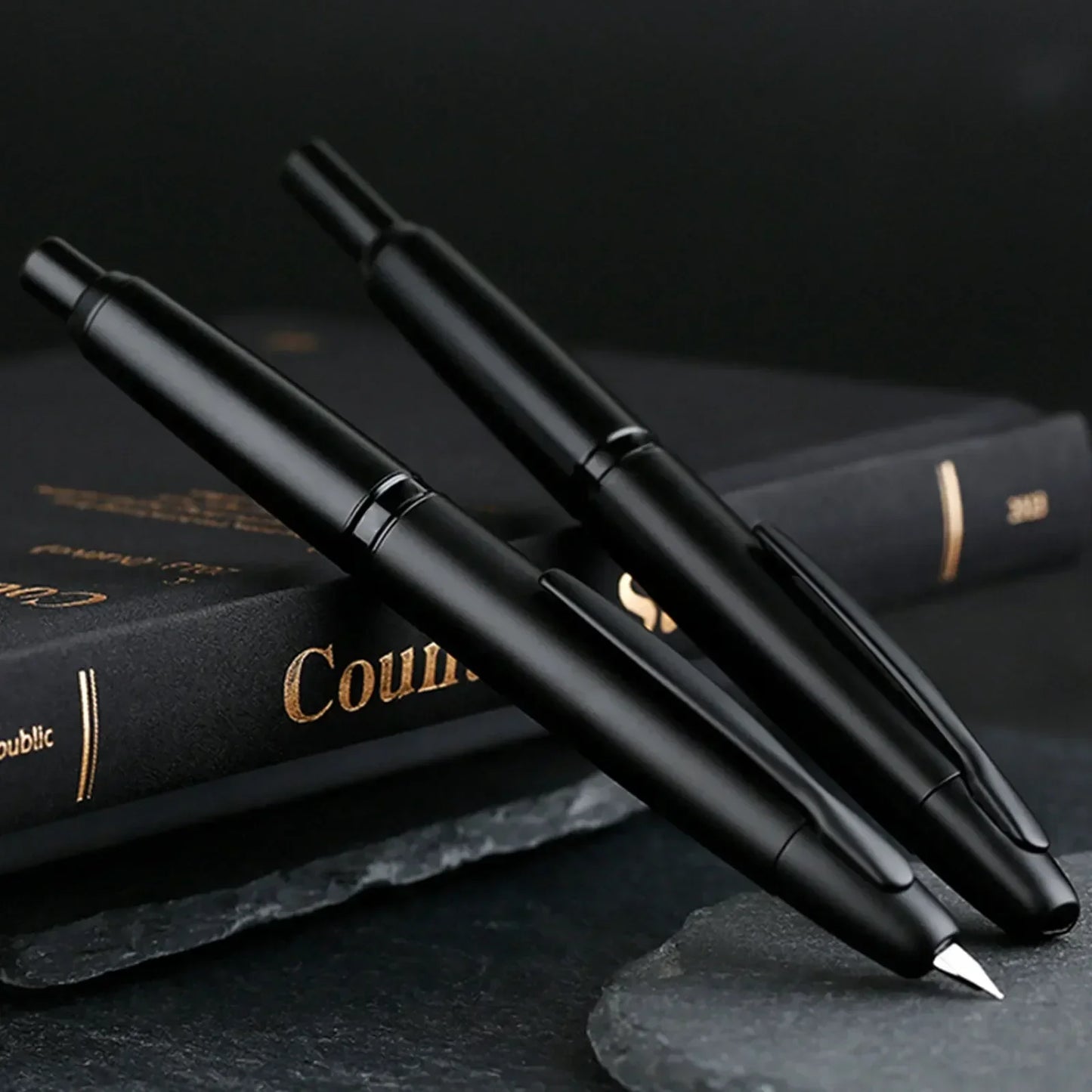 Press Fountain Pens Retractable Nibs