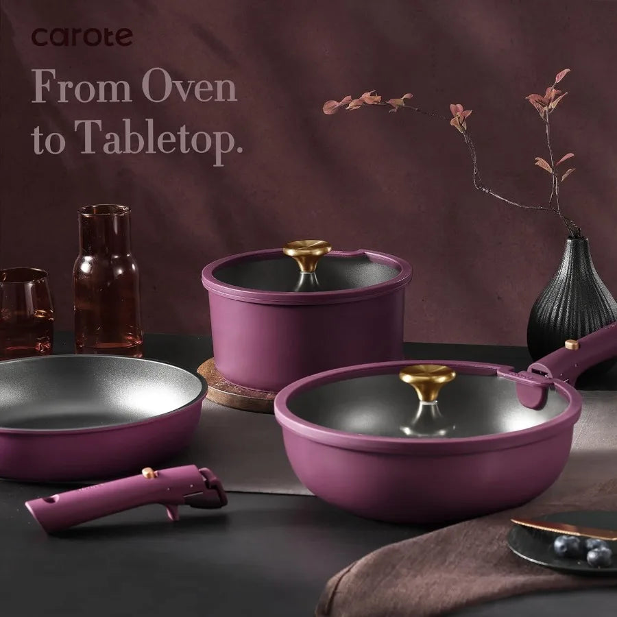 Pots and Pans Set Nonstick Cookware Set