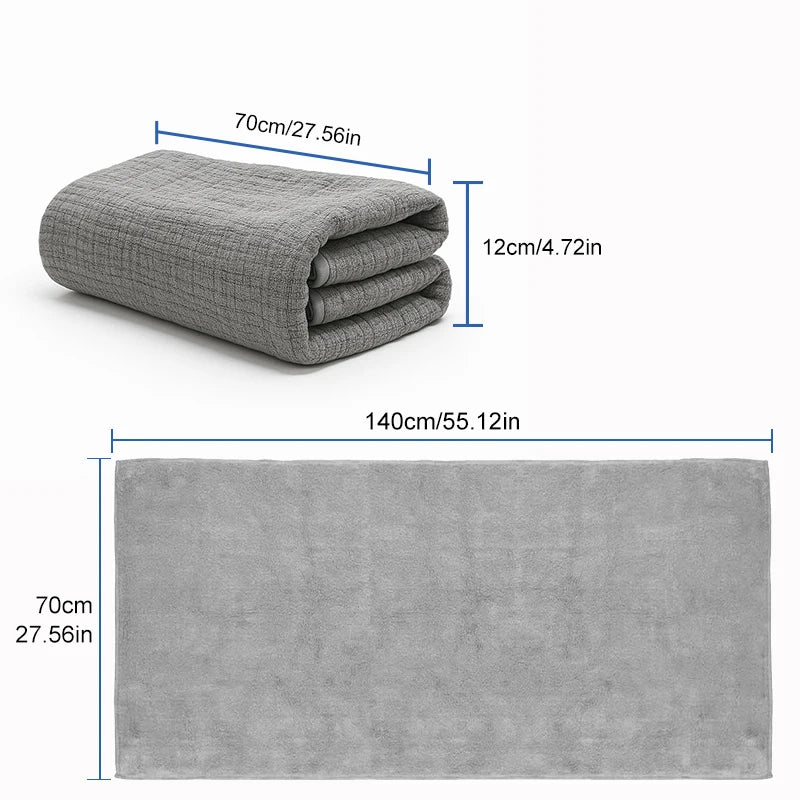 4pcs/Set Towels Bamboo Fiber