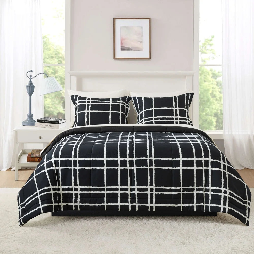 Reversible Comforter Set with Sheets