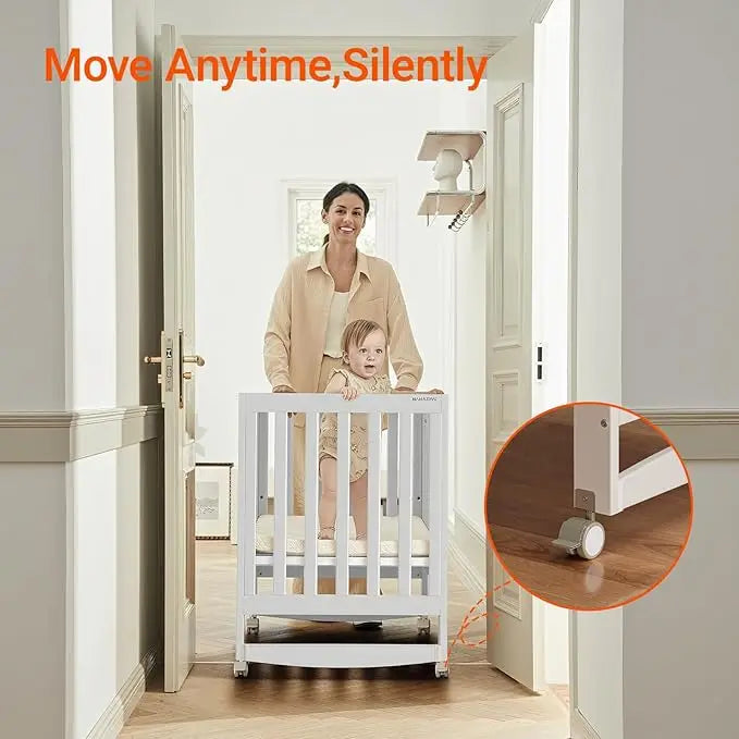 Baby Crib with Mattress