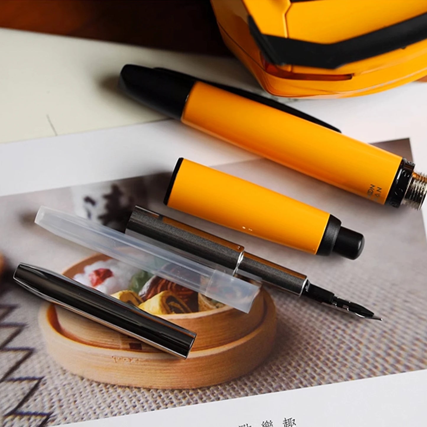 Press Fountain Pens Retractable Nibs