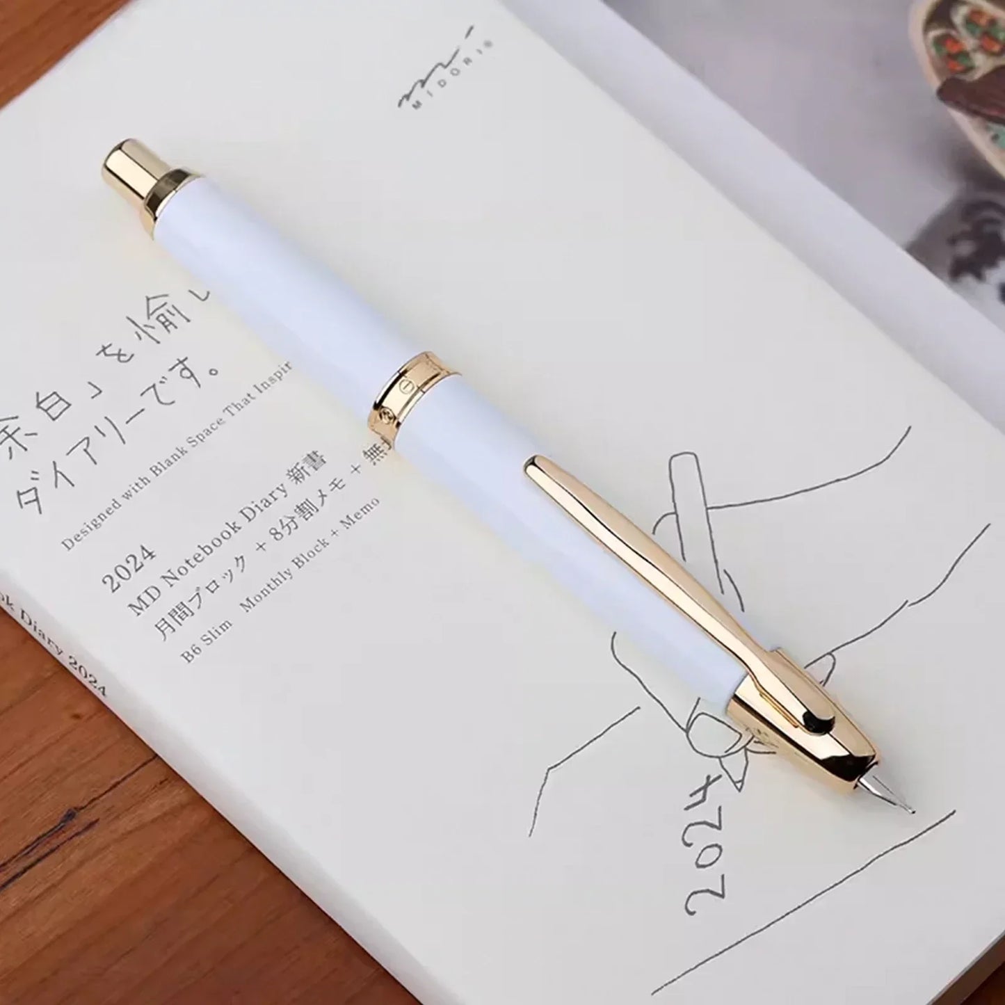 Press Fountain Pens Retractable Nibs