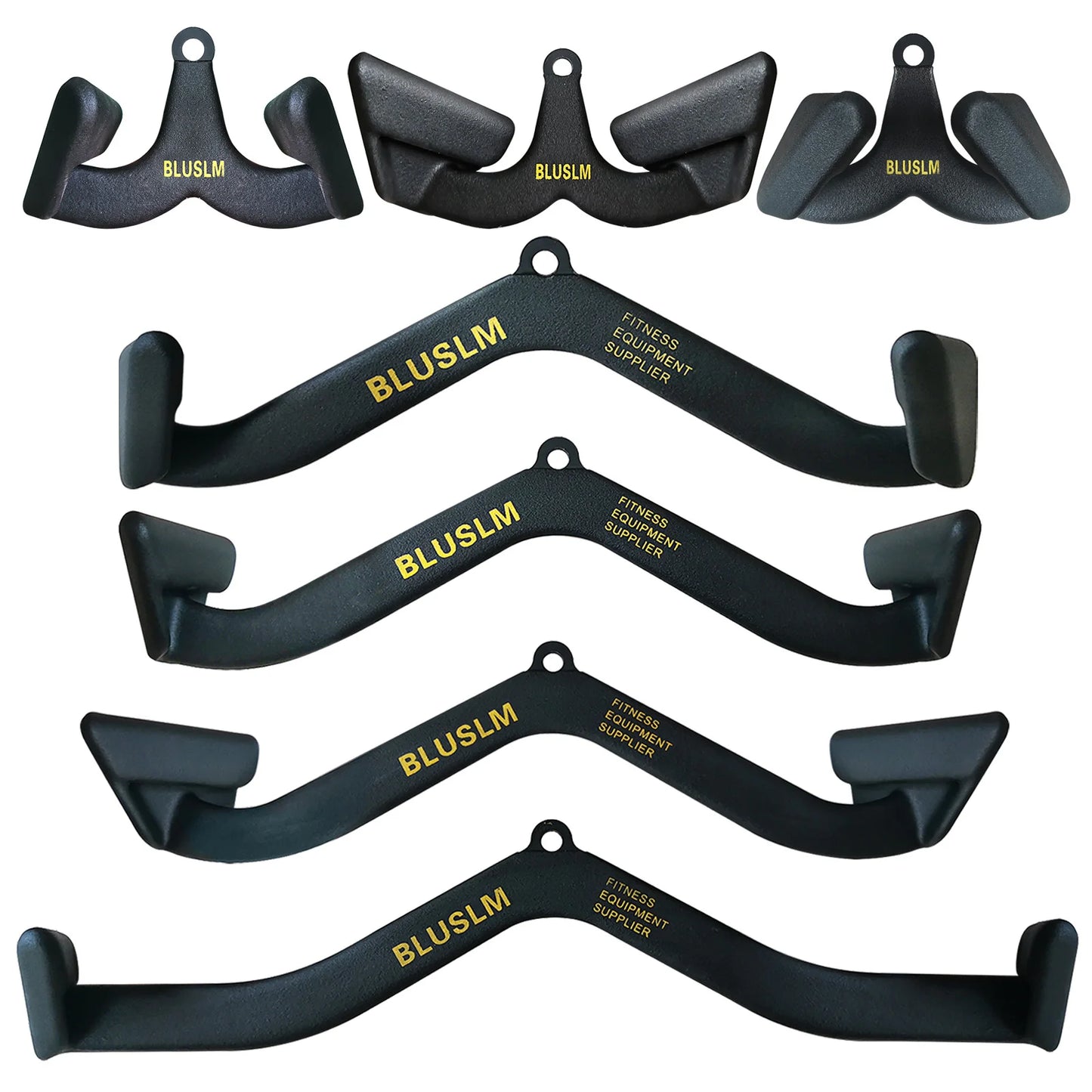 Home Gym Pull Down Cable Machine Attachments Bar System