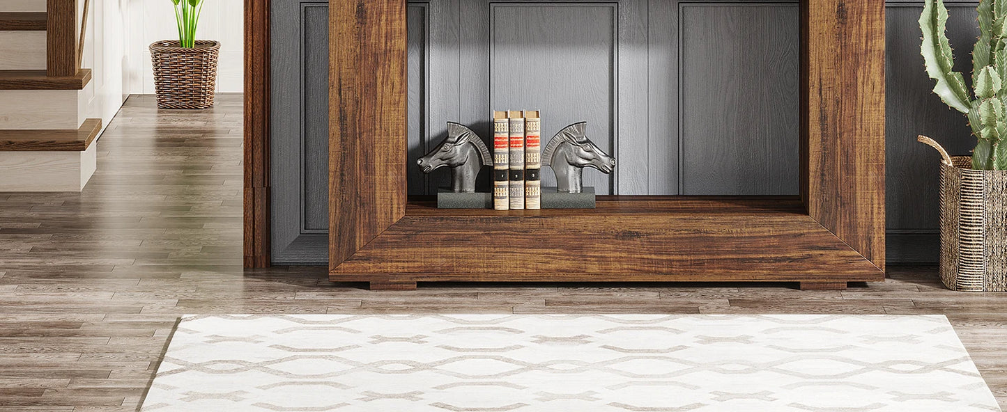 Entryway Console Table with Storage