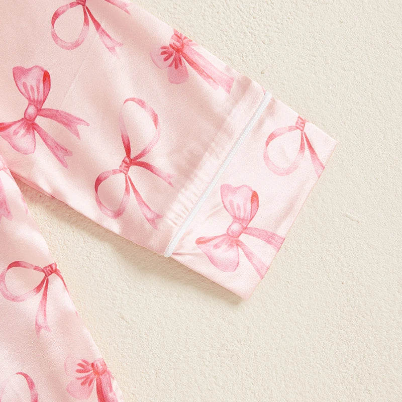 Baby Girl Silk Pajama Set