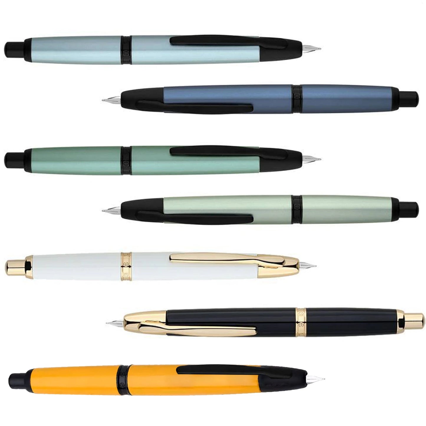 Press Fountain Pens Retractable Nibs