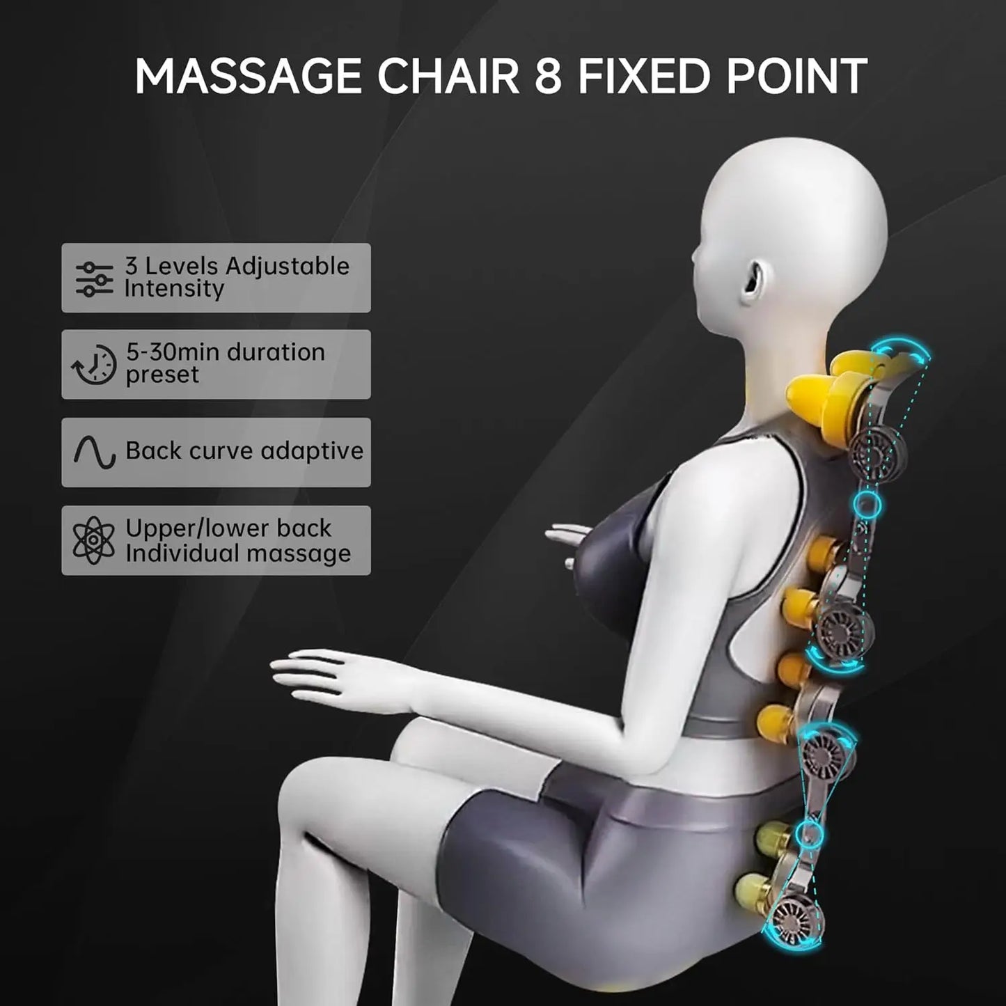 Massage Chair Full Body w/Manual Modes