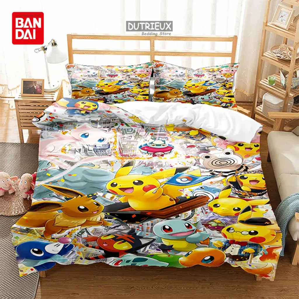 Pokemon Pikachu Bedding Set