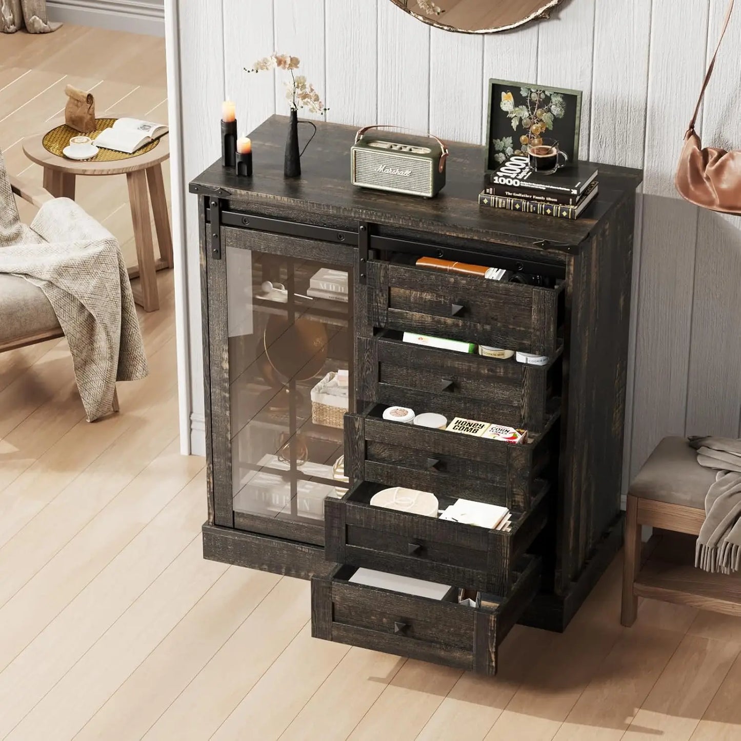 Tall Chest Drawers Storage Organizer for the Bedroom