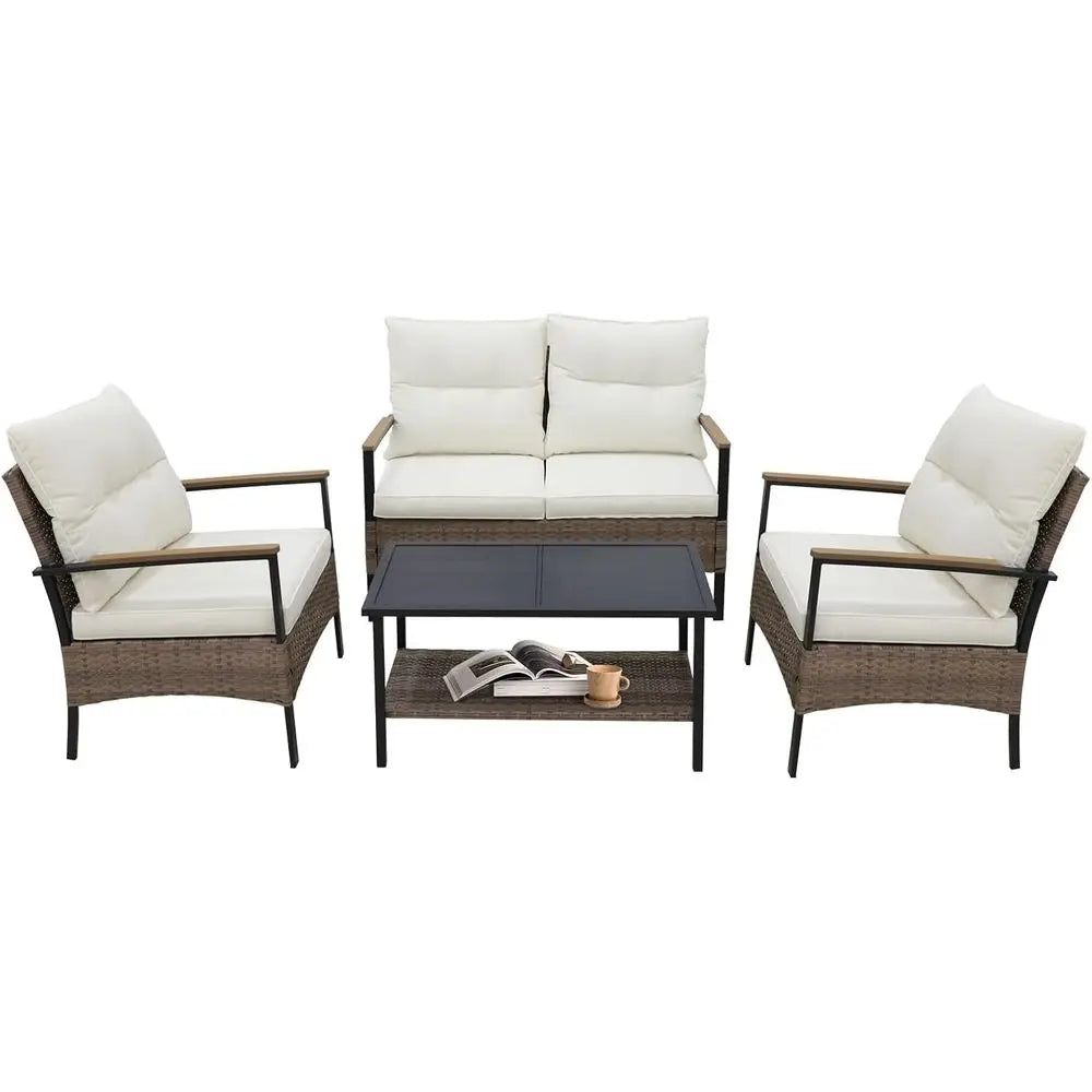 Rattan Patio Furniture Set