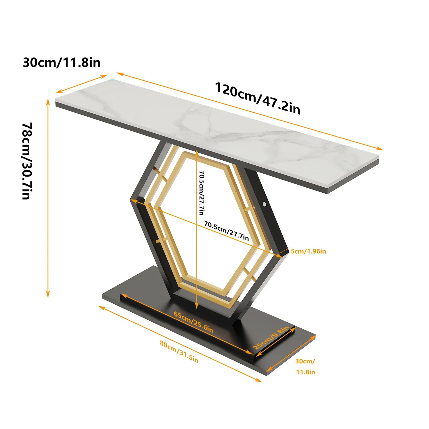 Couch Centered Stone Table Top