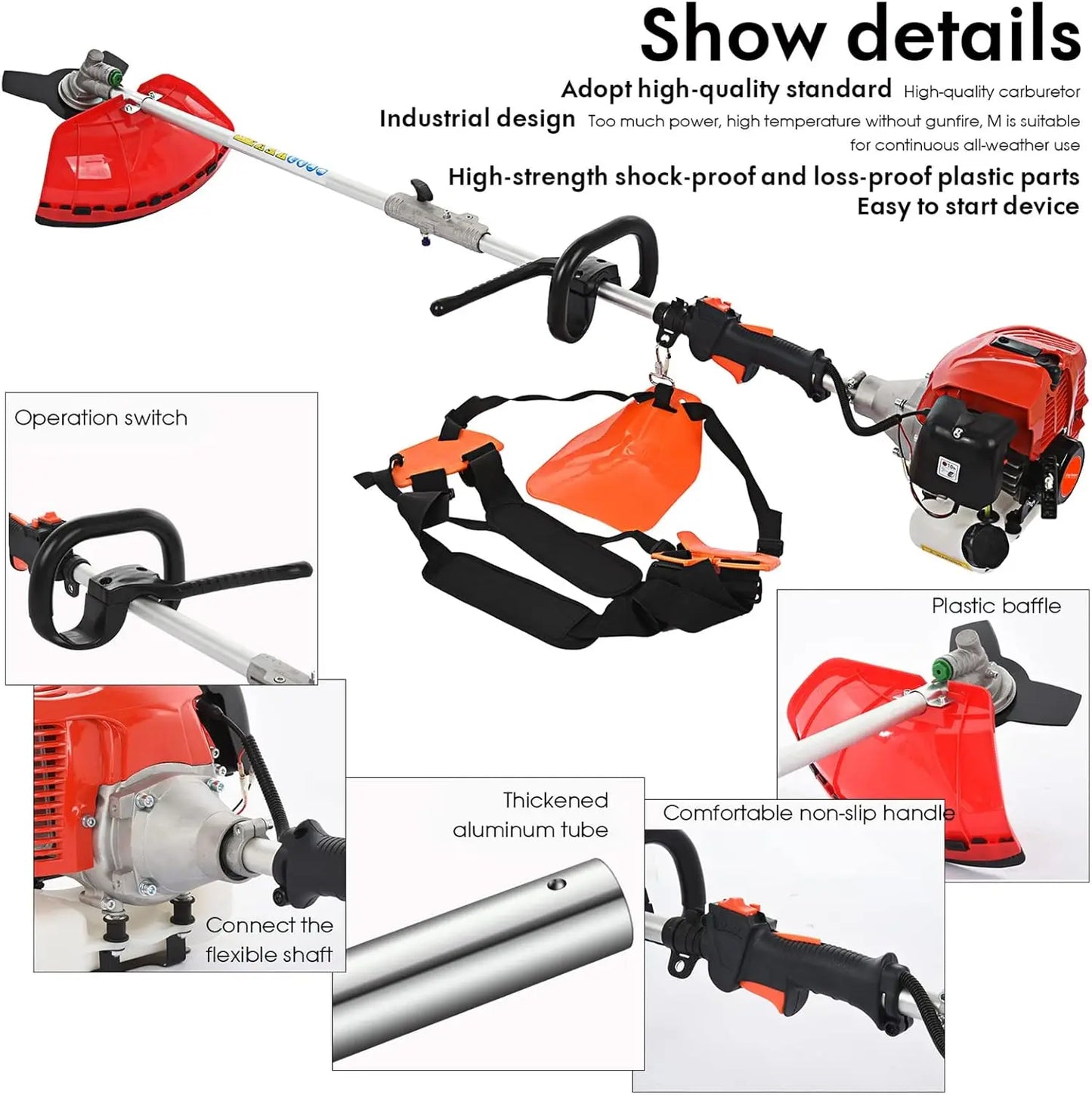 Multi-Functional Lawn Mower Hedge Trimmer