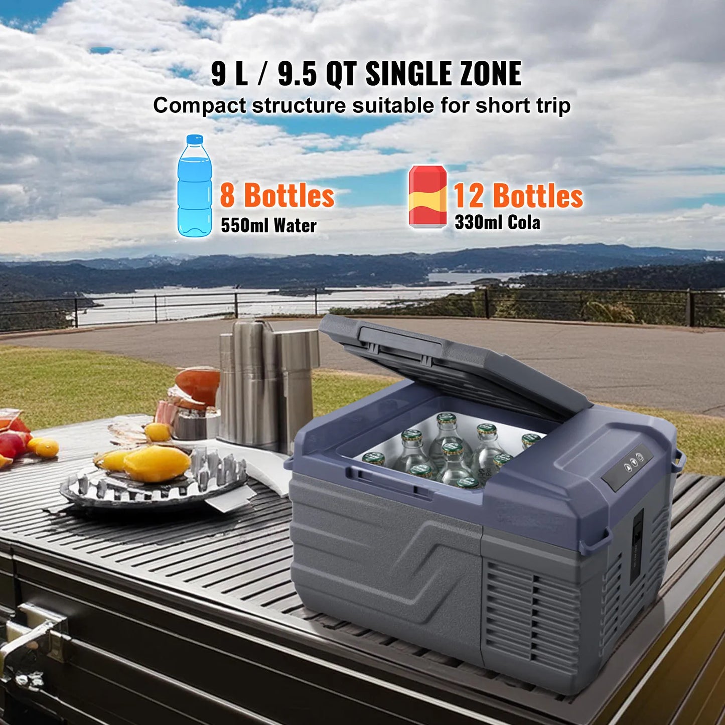 Portable Icebox Single & Dual Zone w/Bluetooth