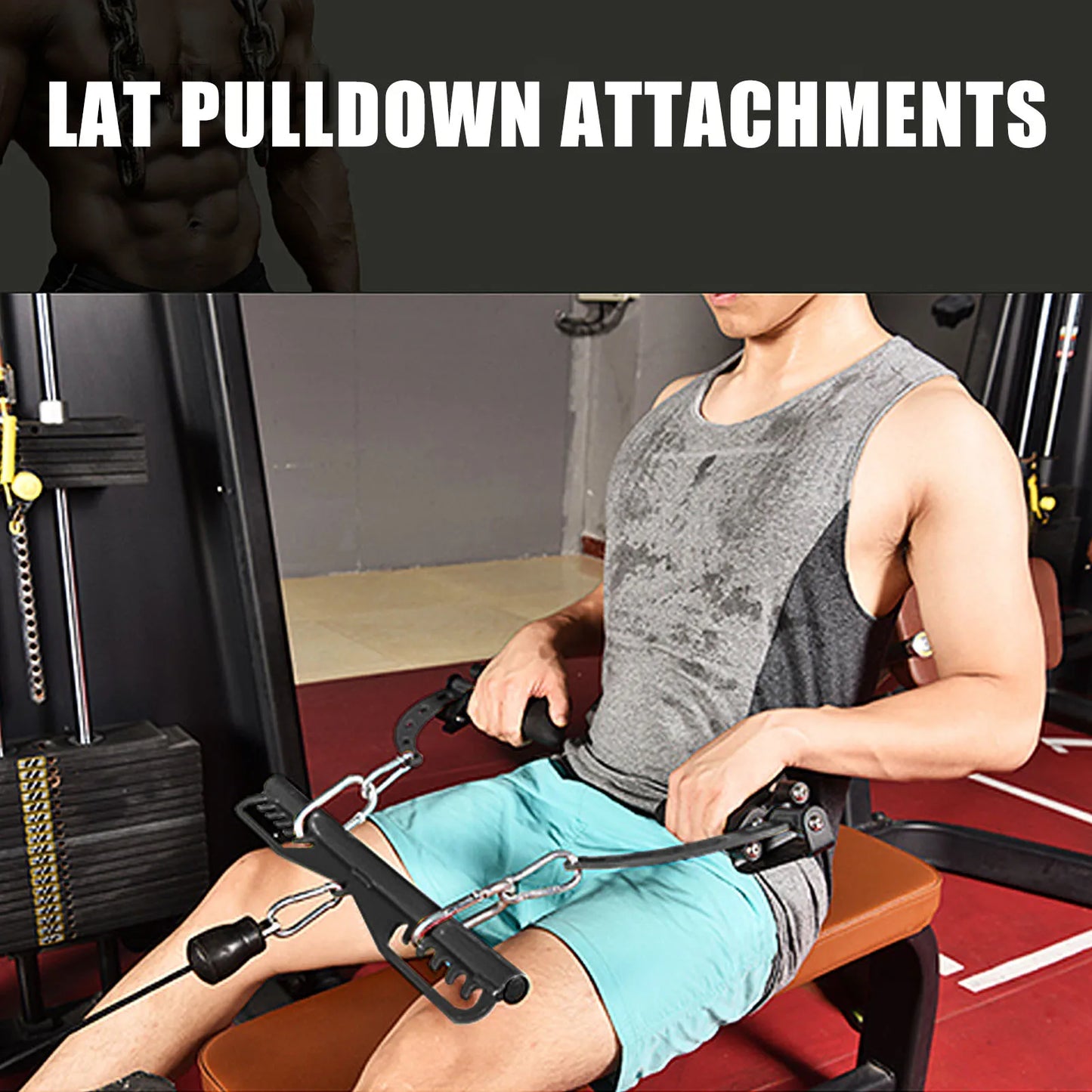 Cable Machine Attachments for Home Gym Fitness