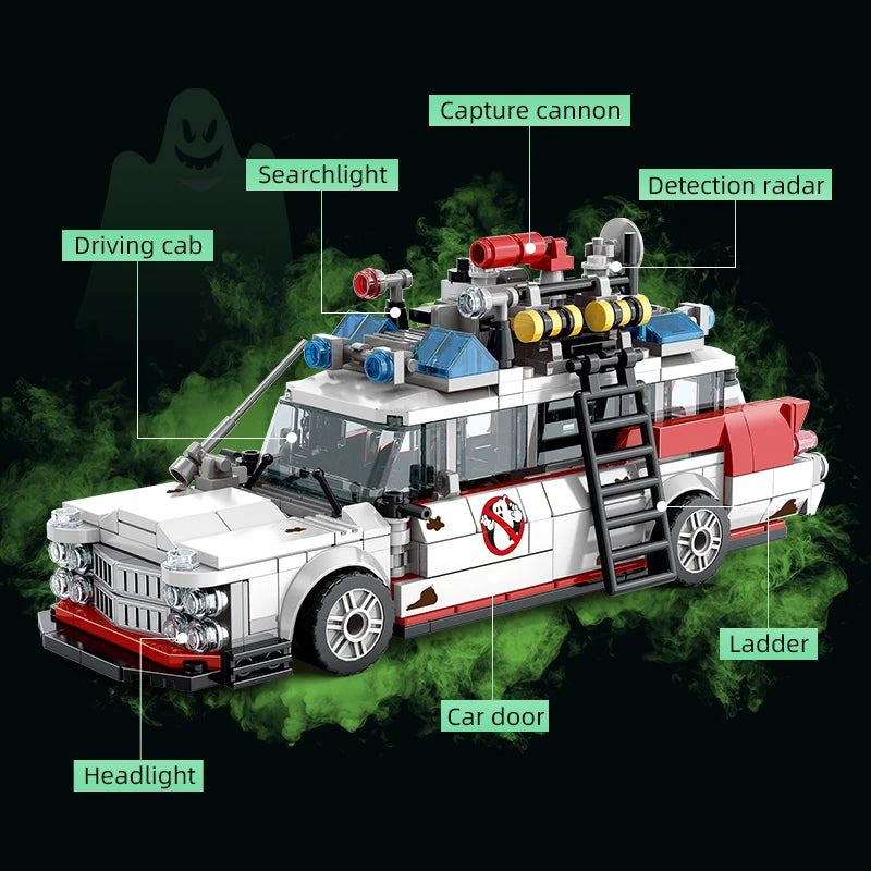 Creative Ghostbusters Vehicle Building Blocks