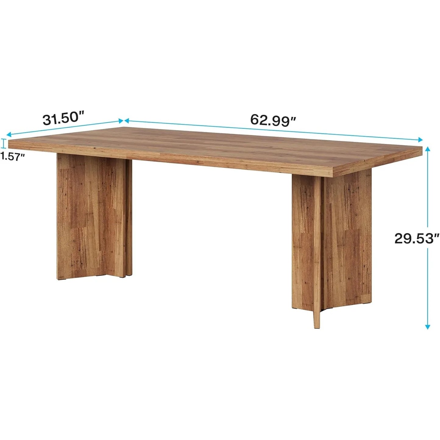 Dining Table with Large Tabletop