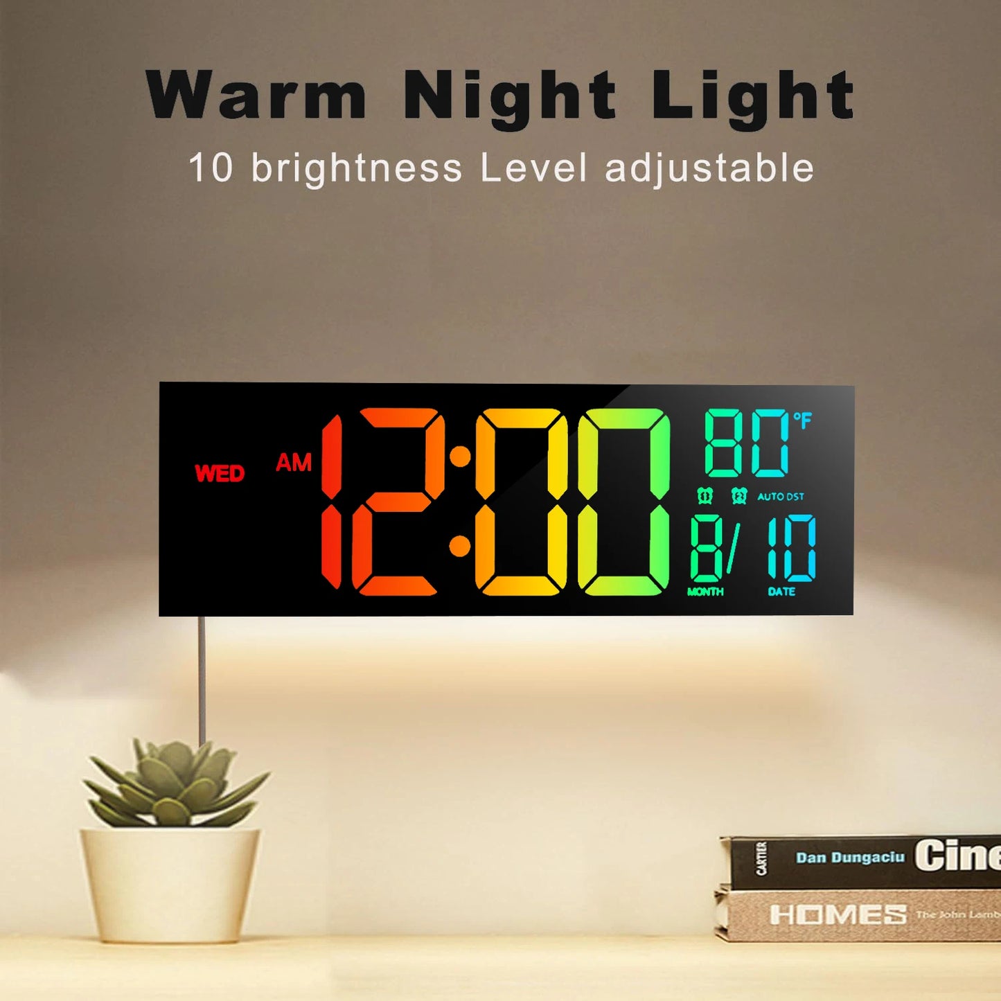 Big LED Display with Remote Clock