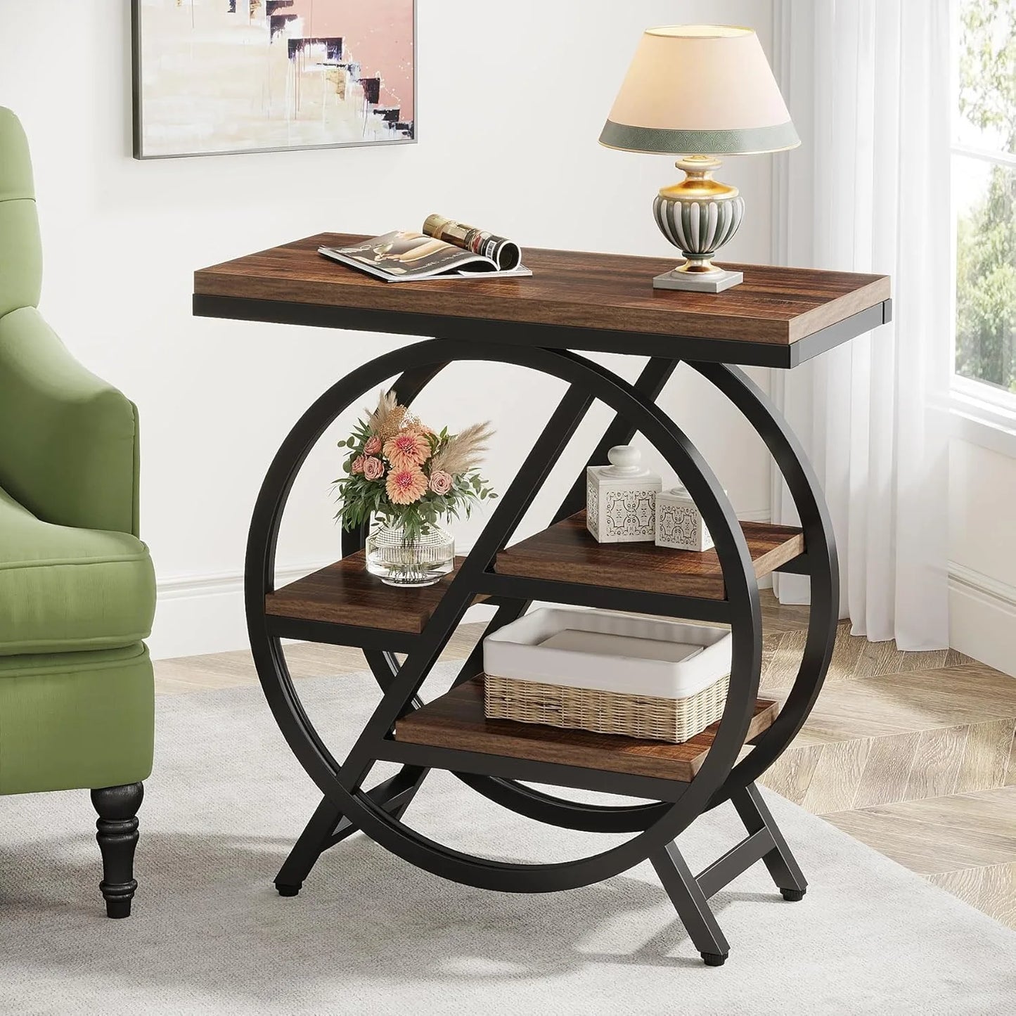 Side Table with Storage