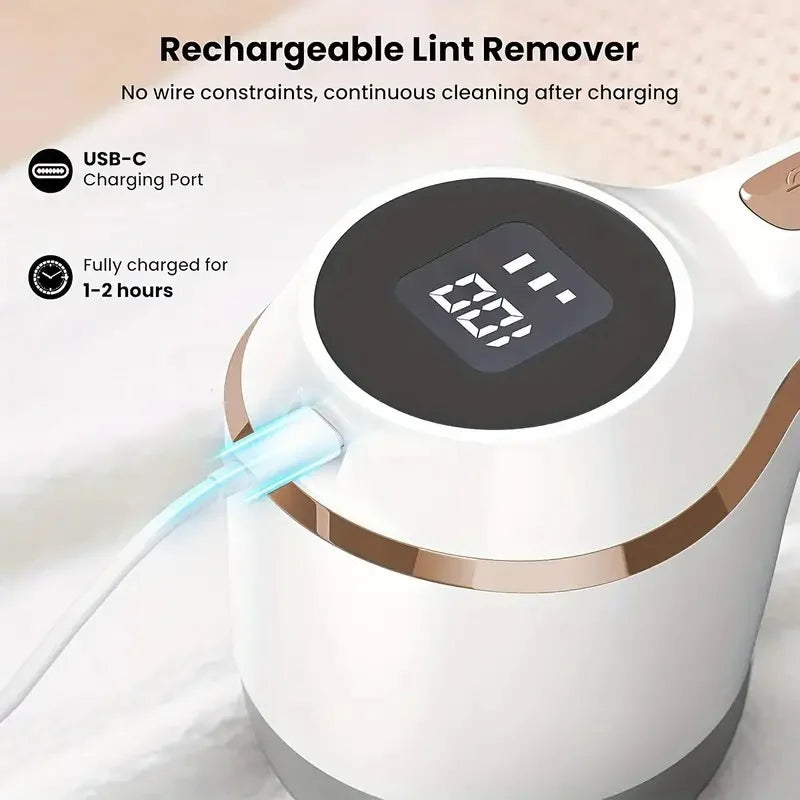 Lint Remover with Digital Power Display