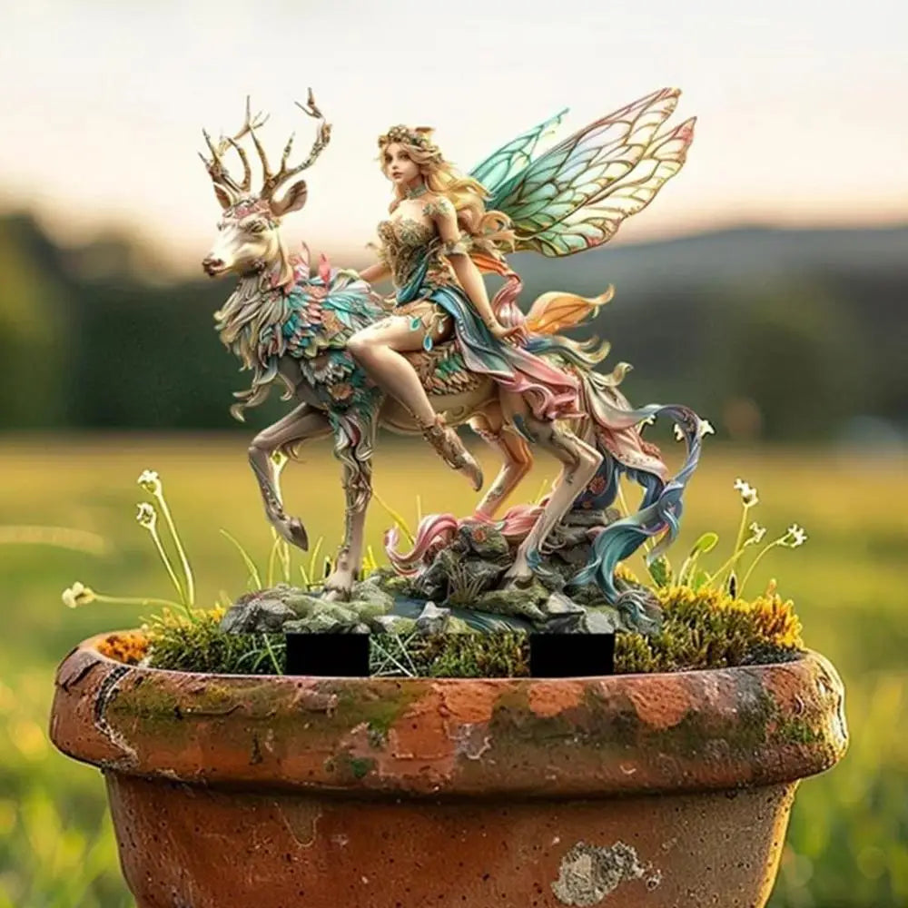 Garden Fairy Flower Pot Decoration