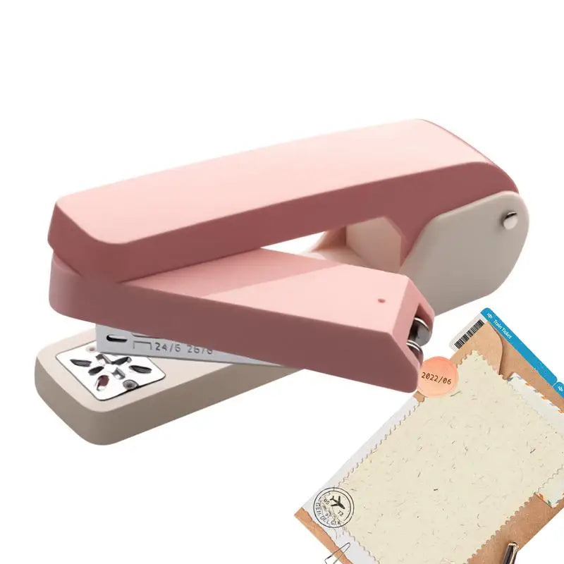 360 Rotary Stapler Multifunctional Heavy Duty Stapler Use 24/6 Staple Effortless Long Stapler Office Bookbinding Supplies