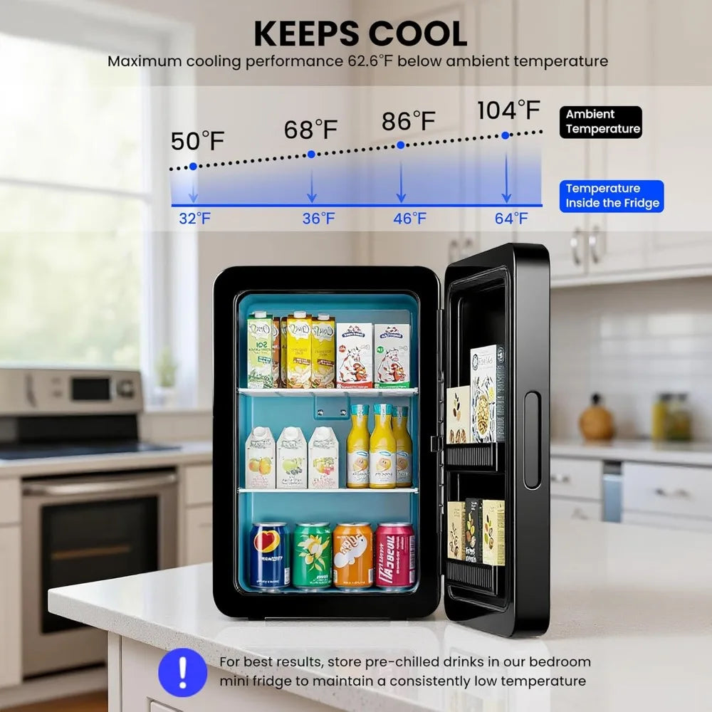 Portable Cooler & Warmer with Glass Front