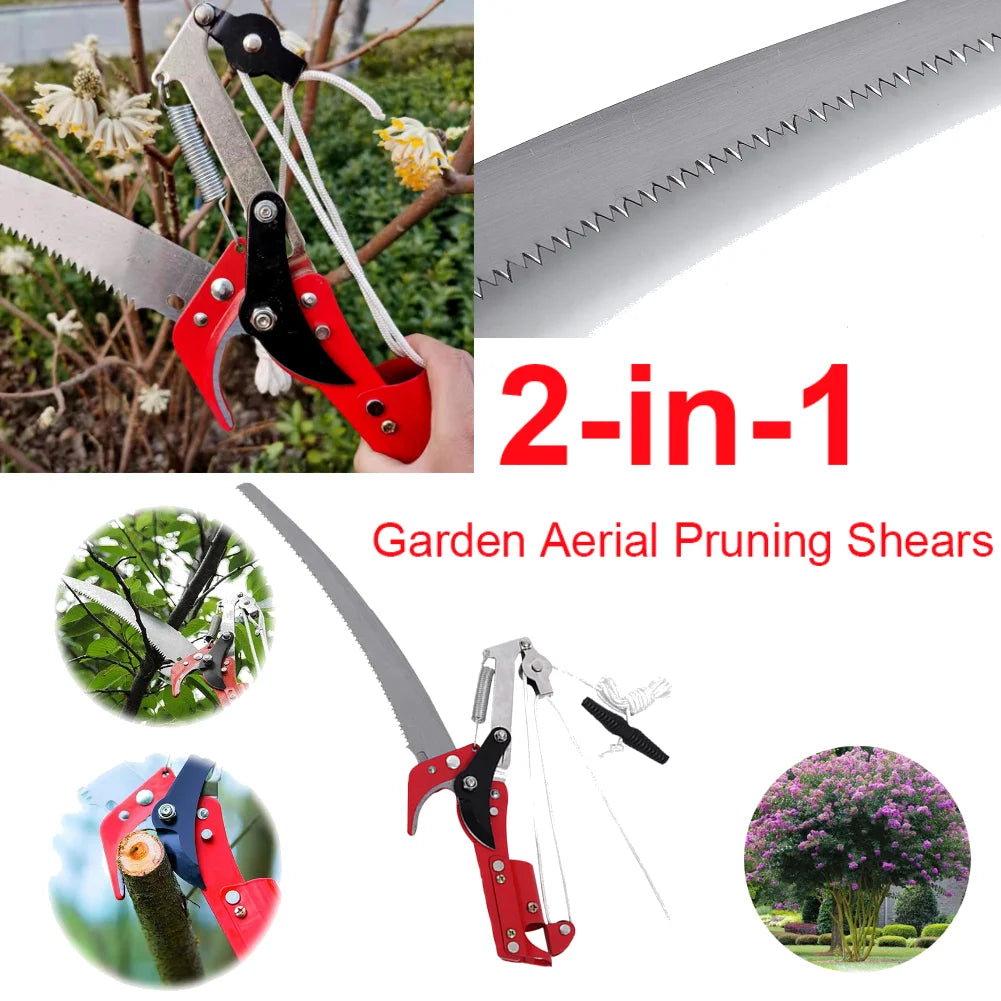 High Altitude Three Pulley Pruning Scissors
