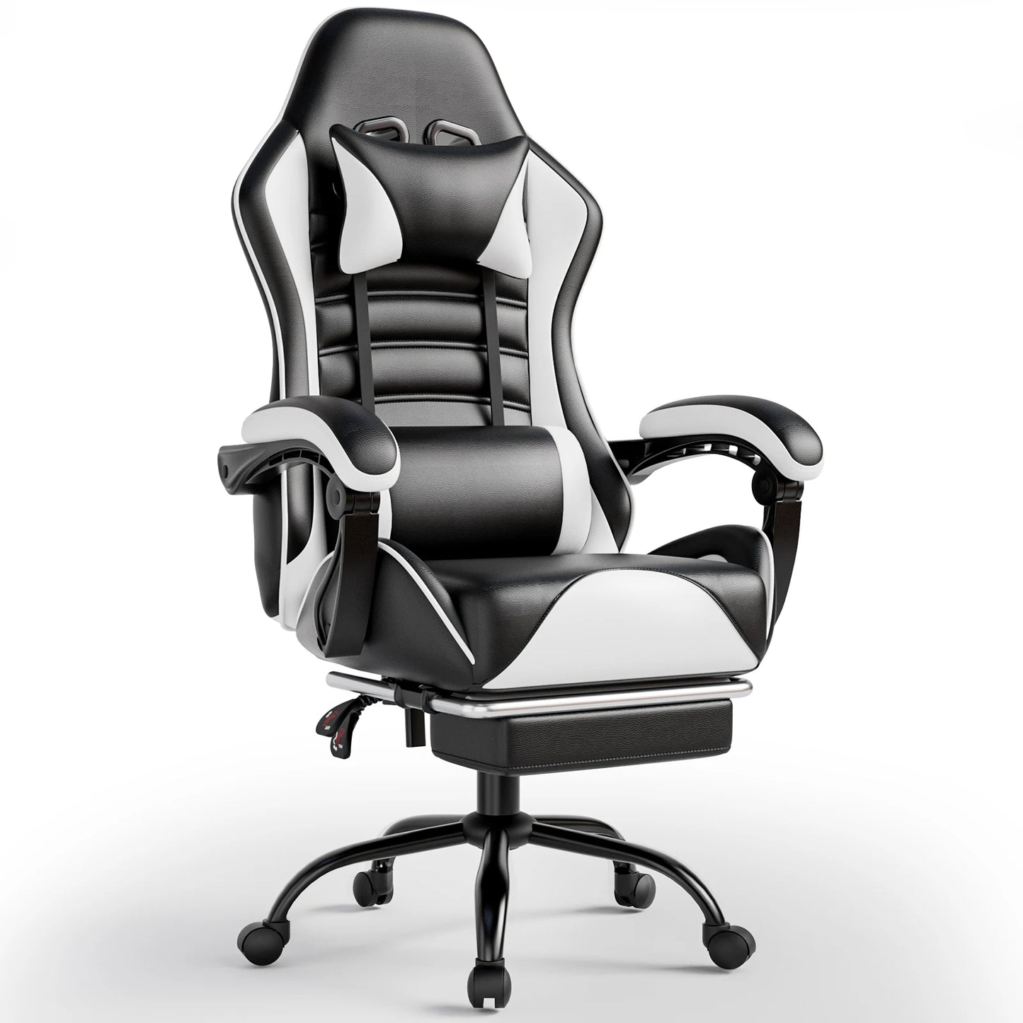 Gaming Chair with Footrest