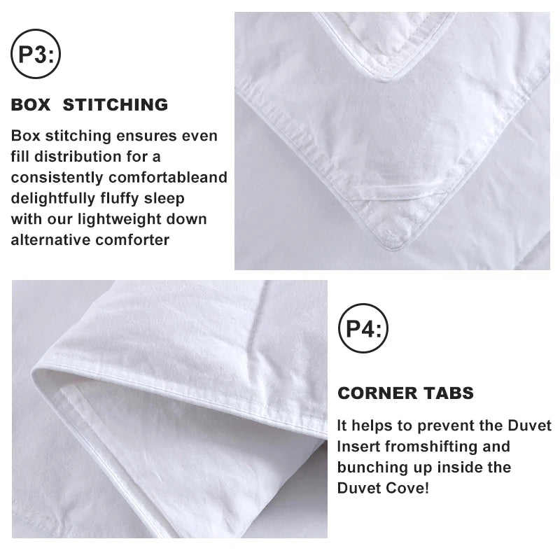All Season Feather and Down Comforter