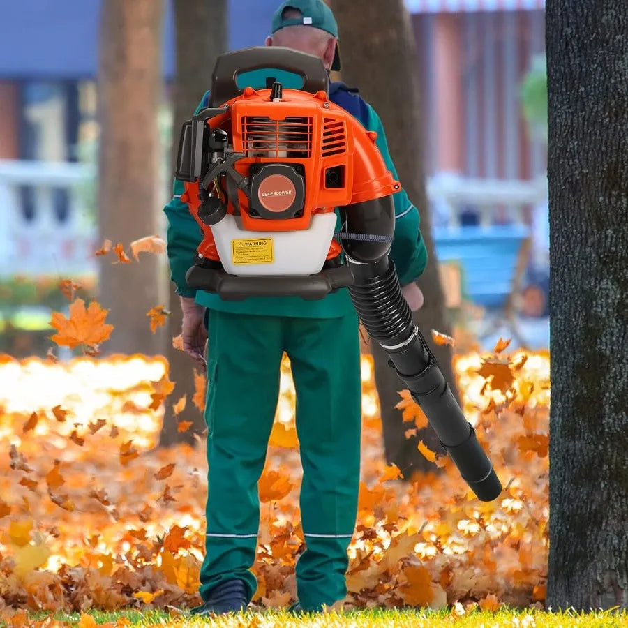 Backpack Leaf Blower - Leaf Blower with High Strength Gas Powered