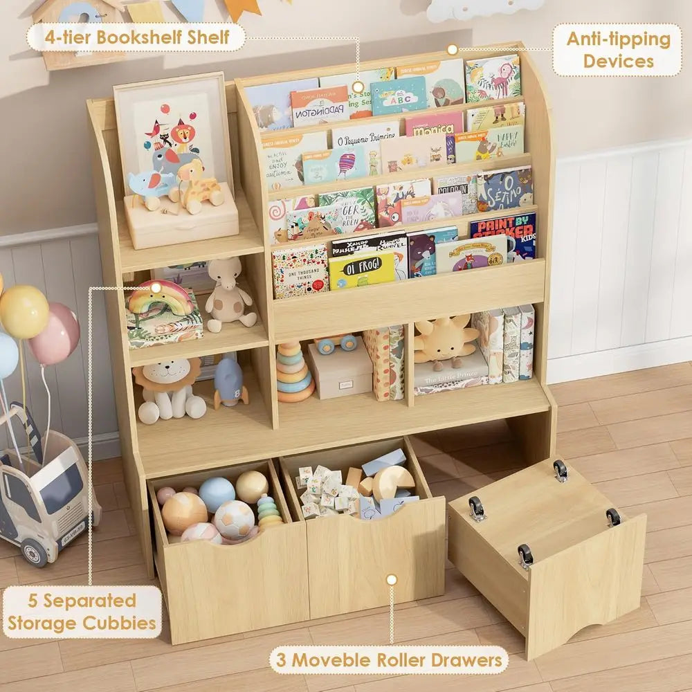 Multifunctional Bookshelf