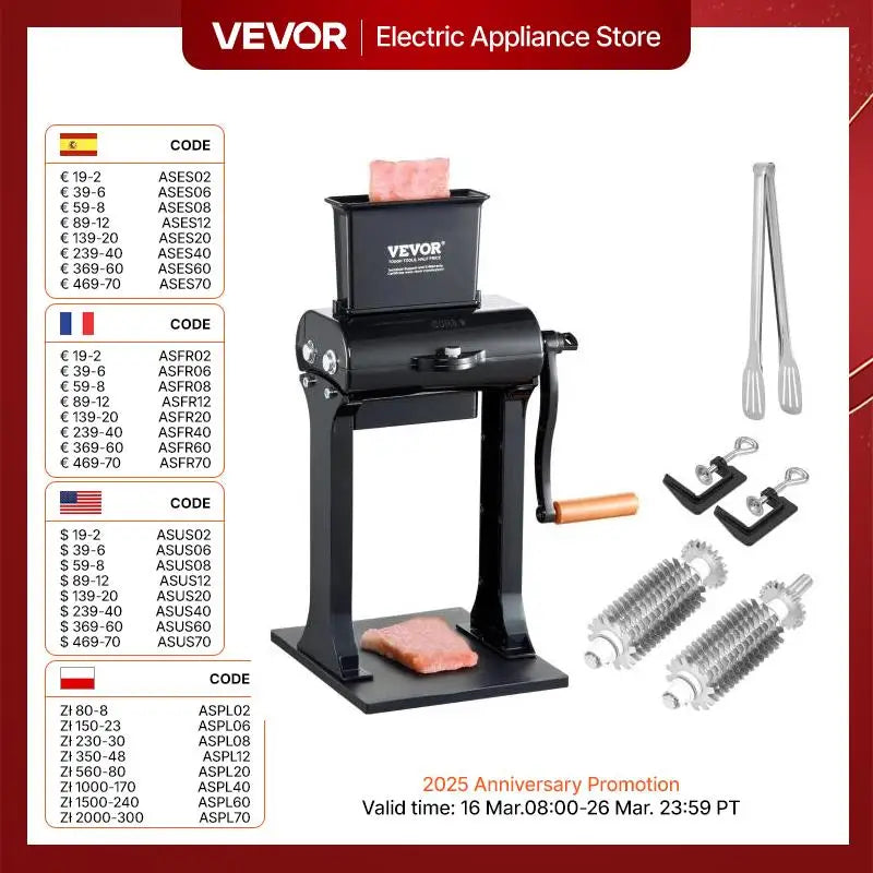 Heavy Duty Stainless Steel Commercial Meat Tenderizer