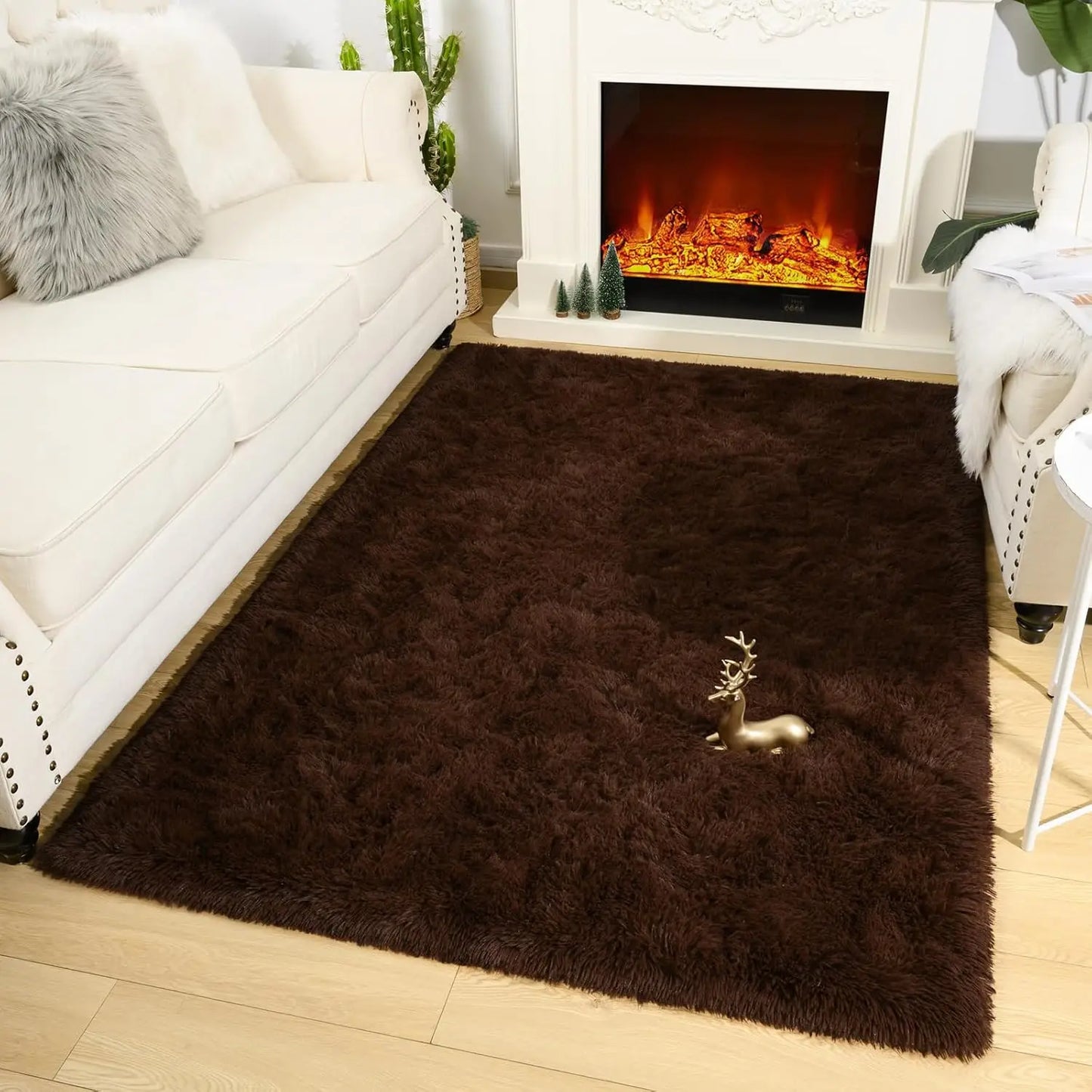 Plush Fluffy Ultra Soft Indoor Modern Rugs