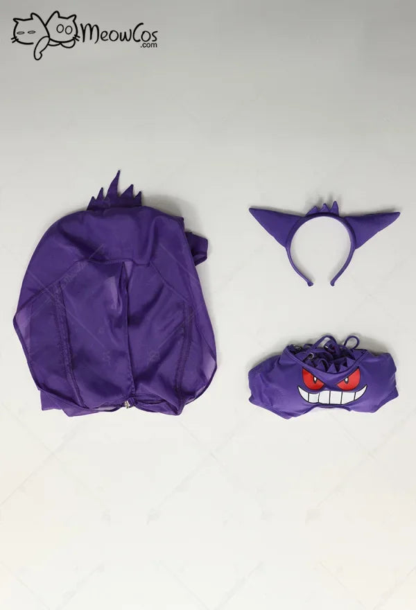 Purple Ghost Women Gothic Swimwear