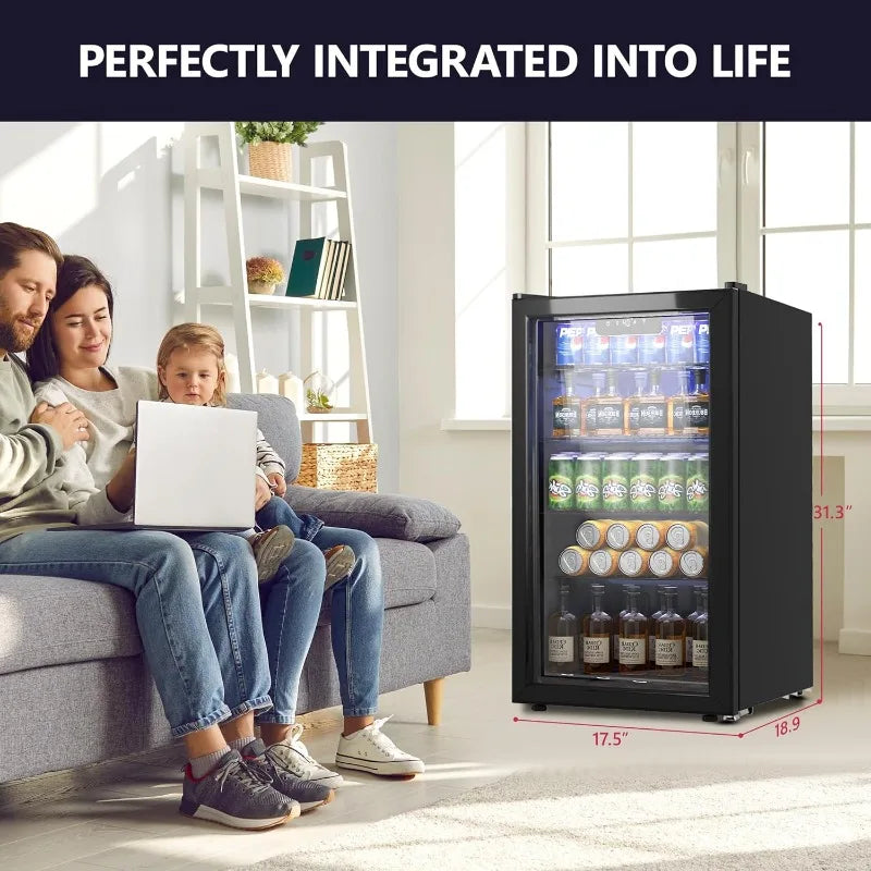 Beverage Cooler w/ Removable Shelves
