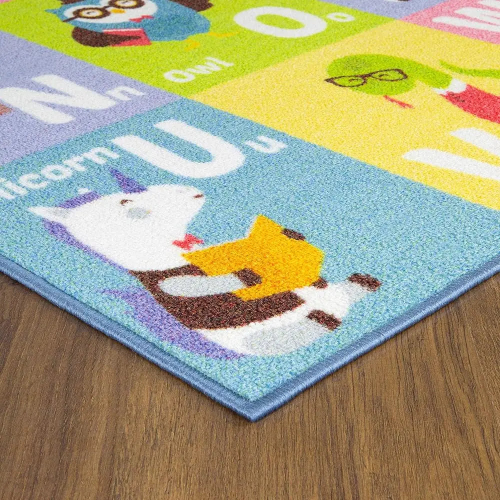 Abc Alphabet Animal Carpet