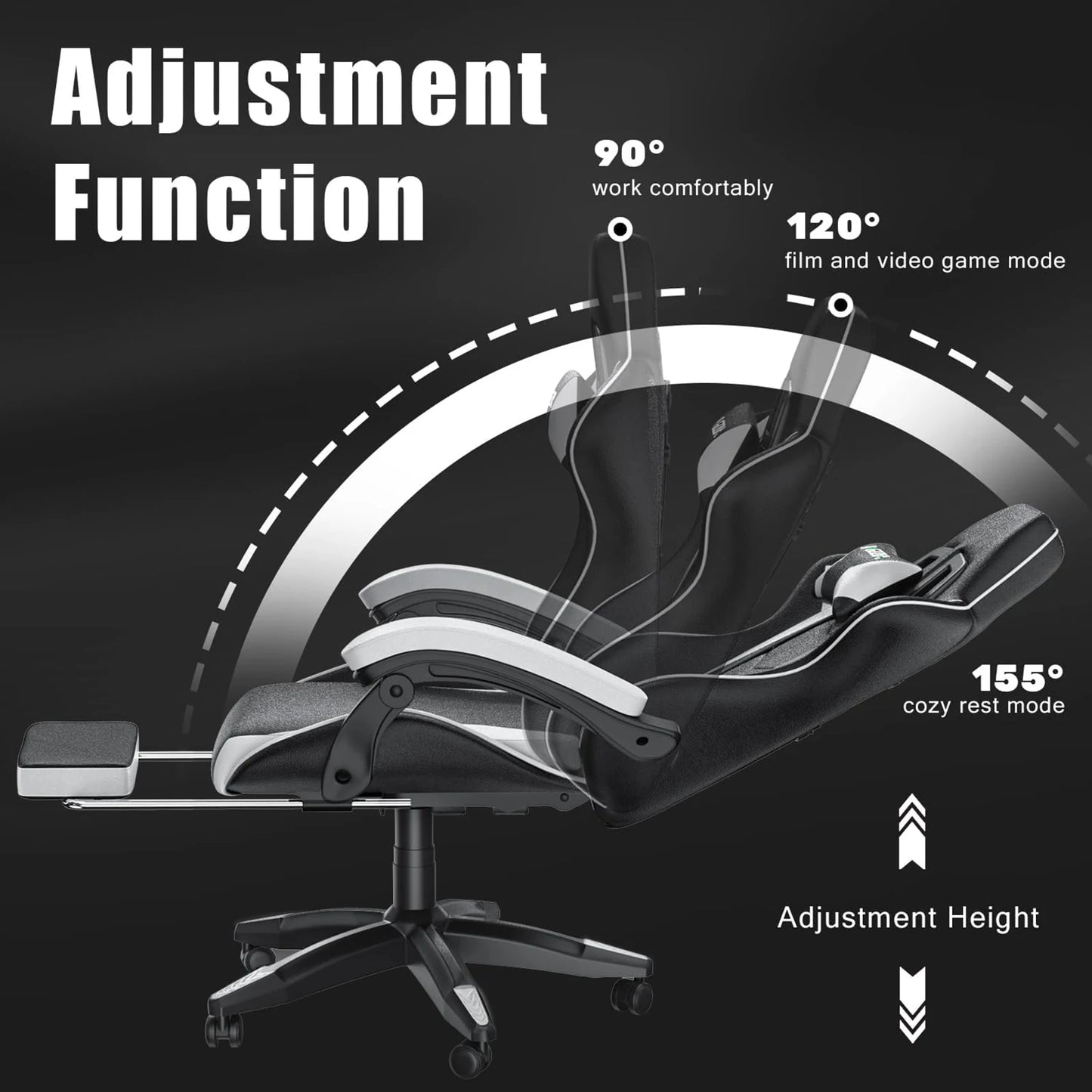 Footrest Gamer Chair