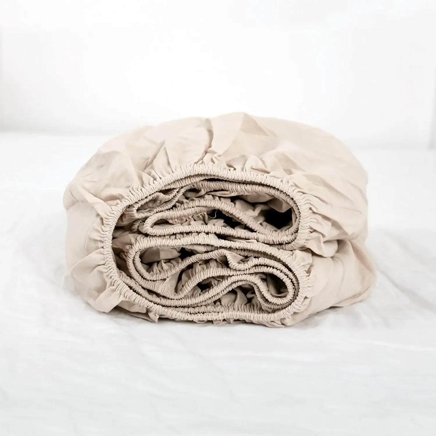 Mattress Cover Natural Flax Cotton Soft Bedding