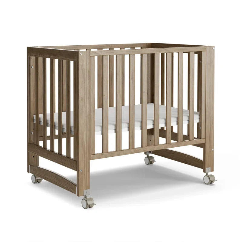 Baby Convertible with Wheels Crib