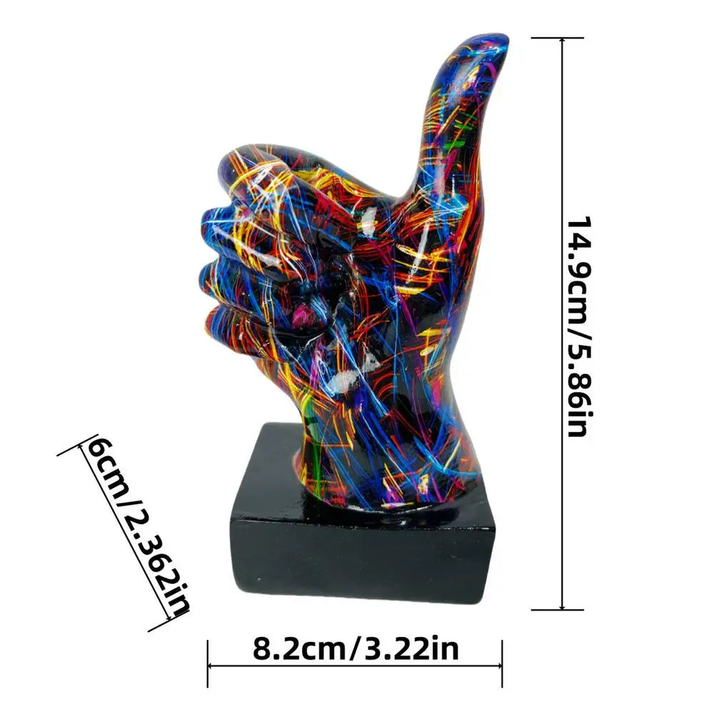 Art And Crafts Graffiti Hand Gesture Ornament