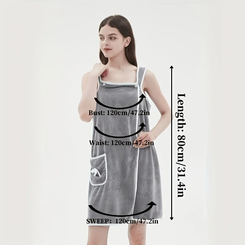 Wearable Bath Towel,