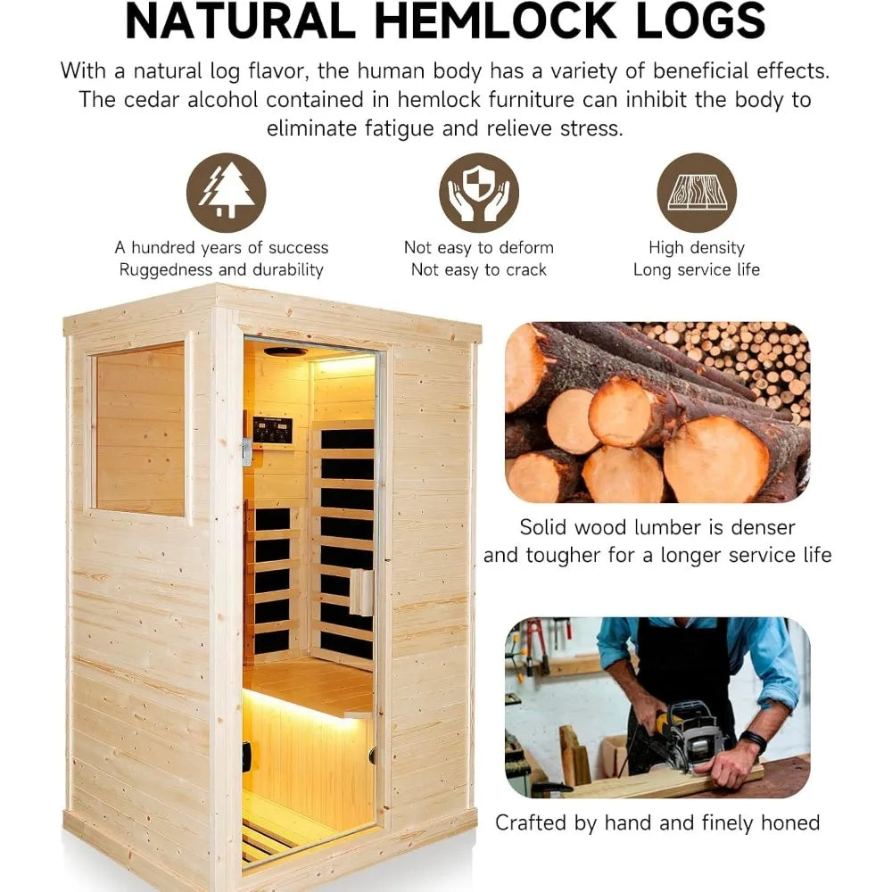 Far infrared home sauna