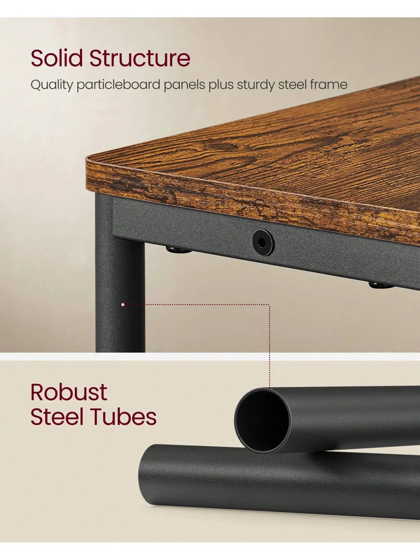 Side Table with Storage